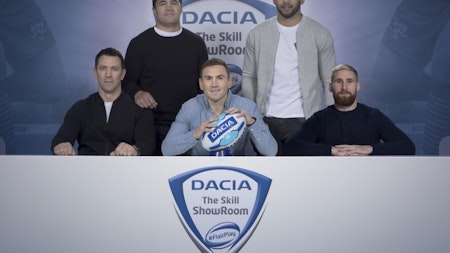 Dacia Launches Rugby League Community Programme with Legends of the Game