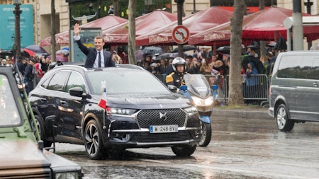 DS 7 CROSSBACK: DRIVEN FOR THE FIRST TIME IN PUBLIC ON OFFICIAL CEREMONIAL DUTIES