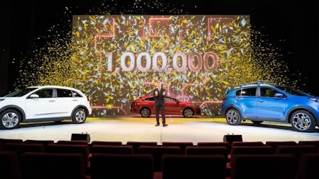 KIA DELIVERS ITS 1 MILLIONTH CAR IN THE UK