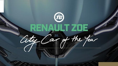 RENAULT ZOE IS NAMED 'CITY CAR OF THE YEAR' BY TOPGEAR.COM