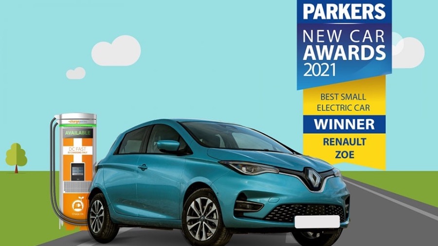 RENAULT WINS DOUBLE WITH ZOE AND CLIO AT PARKERS NEW CAR AWARDS