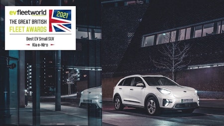 Kia e-Niro named ‘Best EV Small SUV’, at The Fleet World Great British Fleet Awards