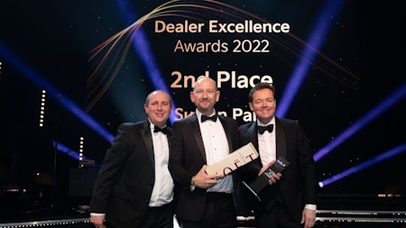 Sutton Park achieve second place in the Kia Dealer of the Year Awards