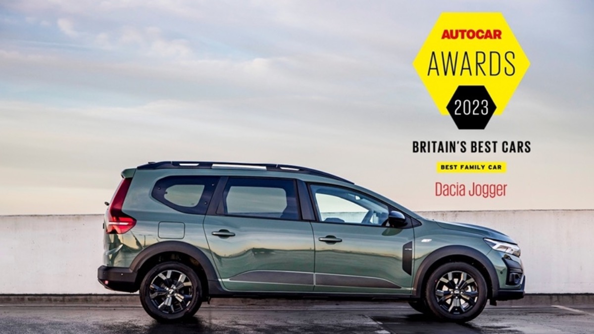 MULTIPLE WINS FOR DACIA AT THE 2023 AUTOCAR AWARDS