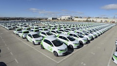 500 RENAULT ZOE ON STREETS OF MADRID WITH ZITY CAR SHARING SCHEME