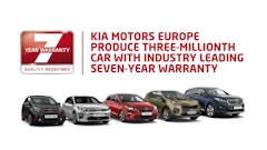 KIA MOTORS EUROPE PRODUCES THREE MILLIONTH CAR WITH INDUSTRY-LEADING SEVEN-YEAR WARRANTY