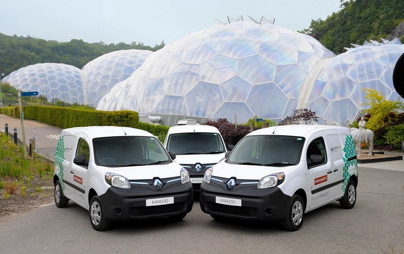 RENAULT EVS DRIVE FORWARD THE EDEN PROJECT’S COMMITMENT TO REDUCING CARBON EMISSIONS