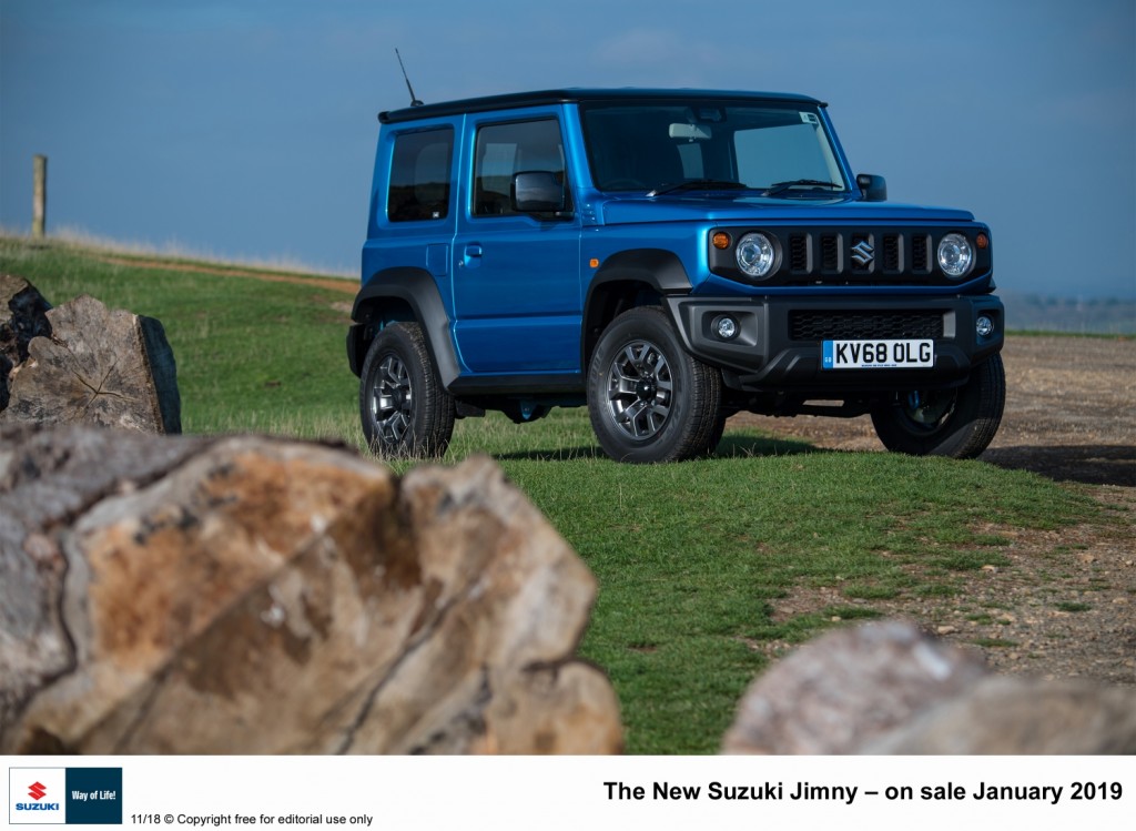 ALL NEW JIMNY MODEL ON SALE IN UK FROM JANUARY 2019