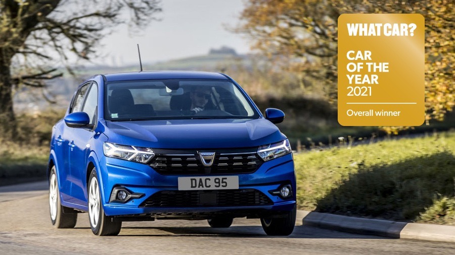 DACIA SANDERO IS CROWNED WHAT CAR? CAR OF THE YEAR 2021