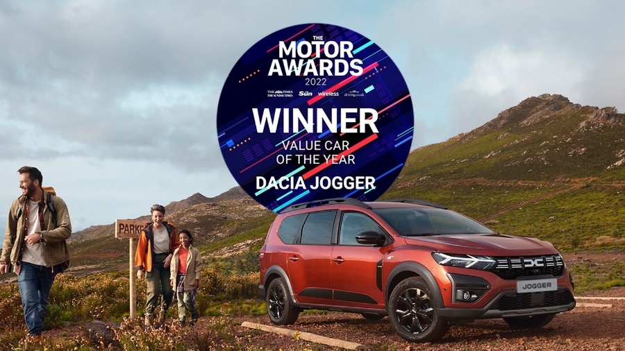 JOGGER IS ON THE MONEY AS IT WINS 'VALUE CAR OF THE YEAR' AT THE NEWS UK MOTOR AWARDS