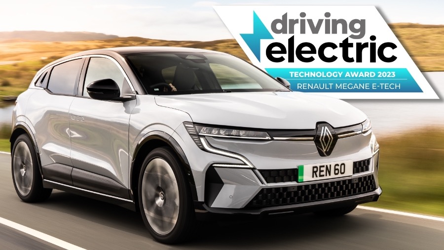 ALL NEW RENAULT MEGANE & CAPTUR E-TECH WIN AT THE DRIVINGELECTRIC AWARDS 2023