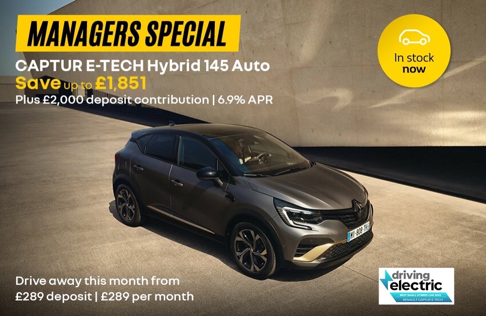 Captur E-TECH : full hybrid & plug-in hybrid - Renault