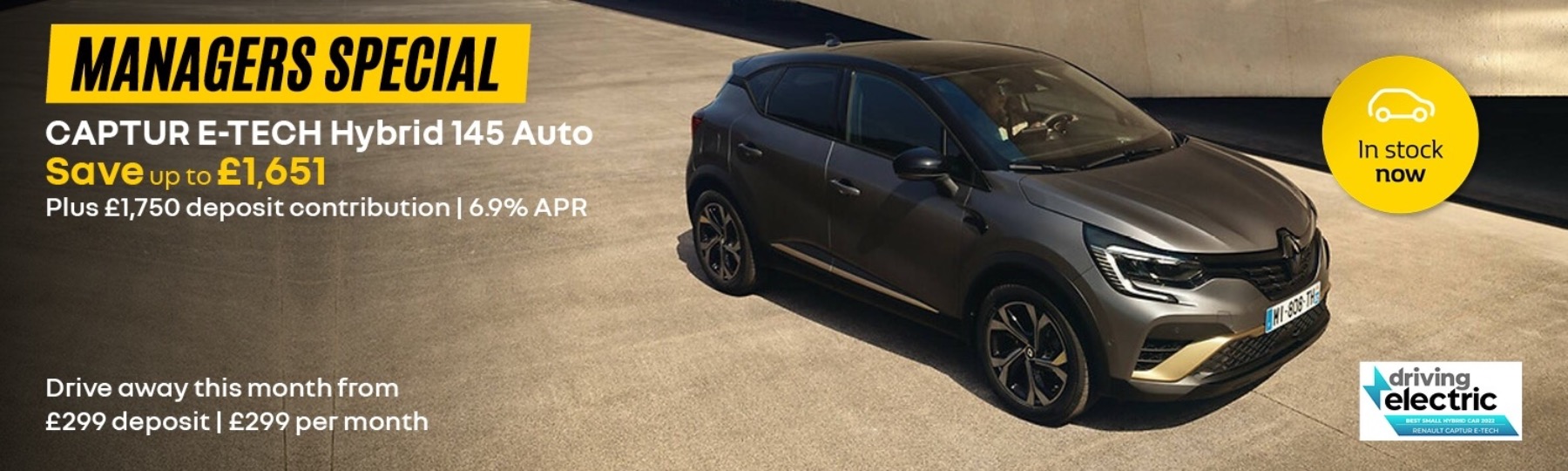 Renault CAPTUR New Car Offer