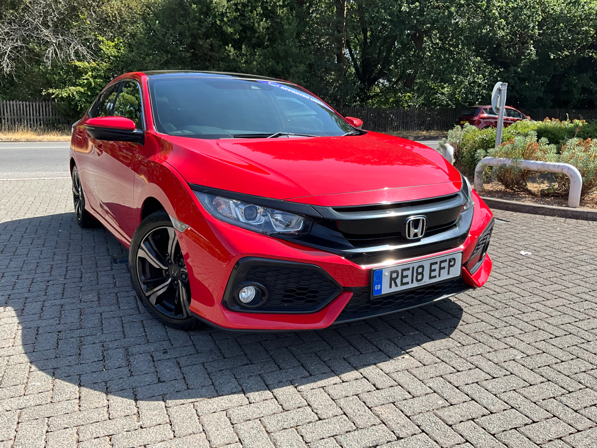 HONDA CIVIC 1.0 VTEC TURBO EX HATCHBACK 5DR PETROL CVT PETROL AUTOMATIC 36,590 MILES...