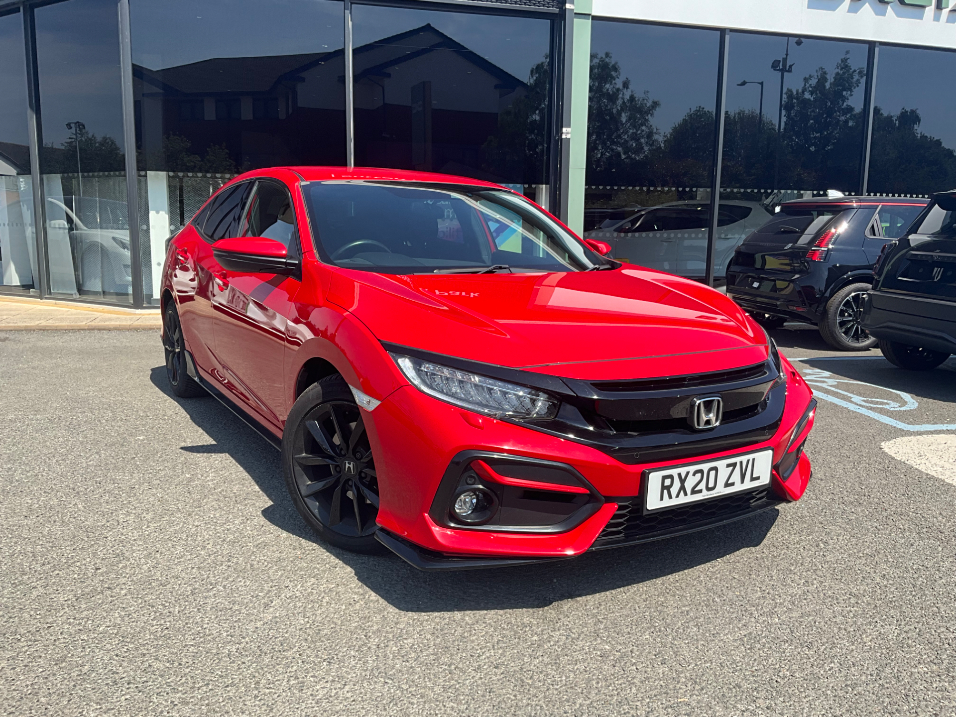HONDA CIVIC 1.5 VTEC TURBO SPORT HATCHBACK 5DR PETROL MANUAL PETROL MANUAL 64,813 MILES...